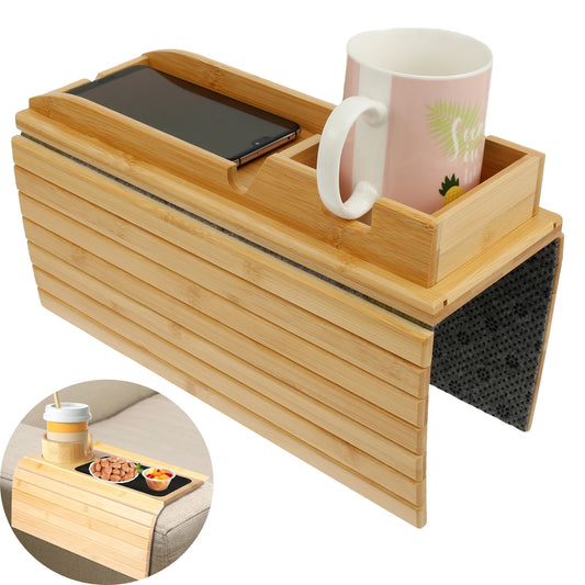 BAMBUSOO - Modern Minimalist Sofa Tray