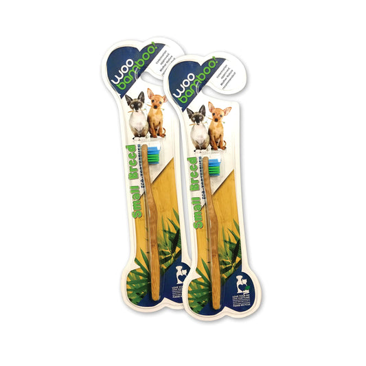 BAMBUSOO - Breed Dog and Cat Toothbrush (Pack of 2)