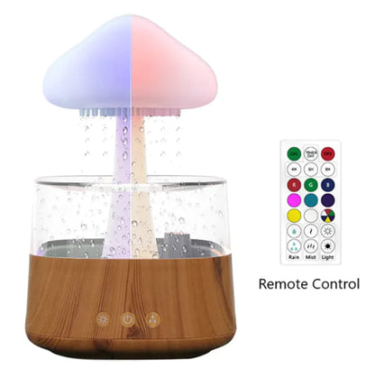 BAMBUSOO - Rain Humidifier Light Aromatherapy Machine