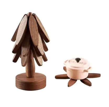 BAMBUSOO - Tree Design Stand Coaster