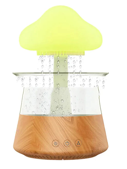 BAMBUSOO - Rain Humidifier Light Aromatherapy Machine